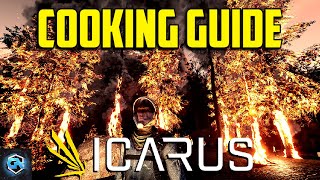 Icarus Cooking and Food Buffs Guide! Cooking Benches Explained and Food Buff Builds!