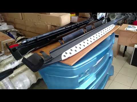 Пороги боковые площадки Hyundai ix35 BMW стиль ОЕМ стиль side bar OEM-Style BMW-Style