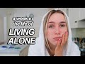 a week in the life of living alone
