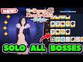 How to BEAT ALL 4 BOSSES IN TARANIS RAID Solo With P4 MERLIN! No Clotho Or Daisy! | 7DS: Origin