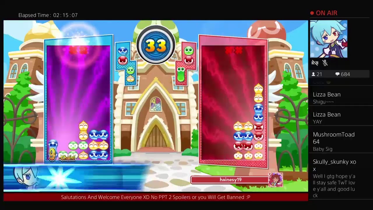 Puyo Puyo Tetris 2 HardCore Ai lets try XD Alt Voices XD - YouTube