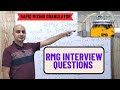 Rmg interview questions  rapid mixer granulator