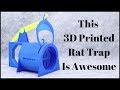 New & Improved 3D Printed Rat Trap From Sweden. Mousetrap Monday.