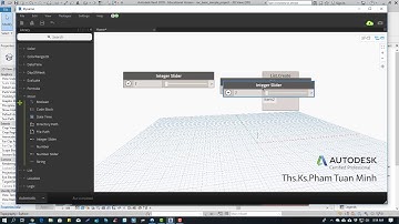Hướng dẫn sử dụng Dynamo | Bài 6: Tạo list (danh sách) trong Dynamo | Dynamo Tutorial