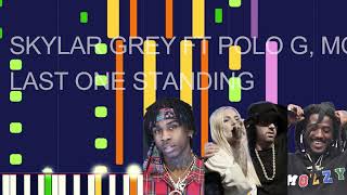 Skylar Grey Ft Polo G Mozzy U0026 Eminem  Last One Standing pro Midi Remake  In The Style Of