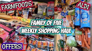GROCERY HAUL ~ What's new in FarmFoods & Aldi?