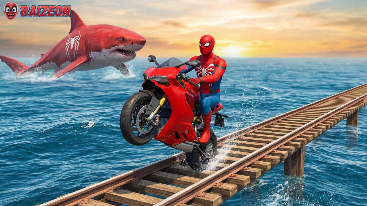 🏍️ No Mistakes Make It Through | Spider-Man & Superheroes GTA V