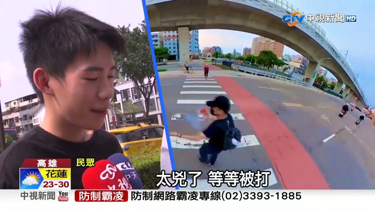 行人地獄"不忍了"?! 遇車不讓大反擊"叭回去"│中視新聞 20230503