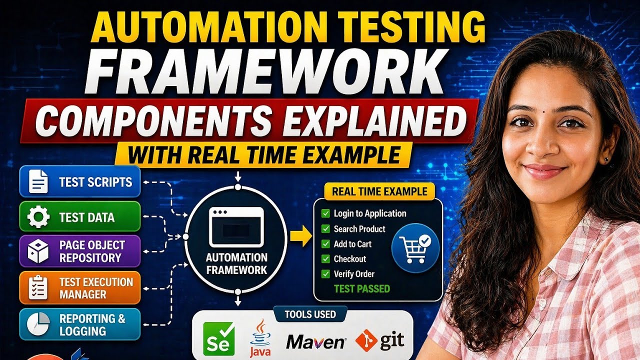 Automation Testing Framework Components Explained | Selenium Framework ...