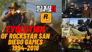 Evolution of Rockstar San Diego 1994-2018 @GameForestGF