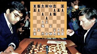 Anatoly Karpov vs Viswanathan Anand | World Championship Match, 1998 #chess #chessgame