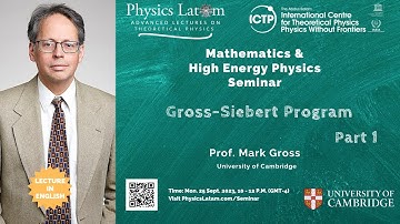 Mirror Symmetry | Gross-Siebert Program - Mark Gross (Part 1)