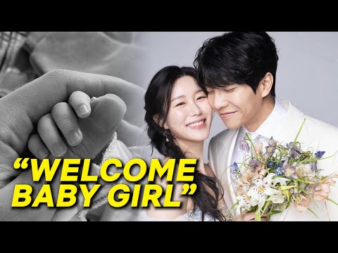 Lee Seung Gi and Lee Da In Welcome Their Baby Girl