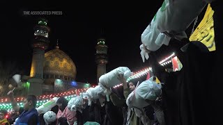 Hardline protesters in Tehran call for revenge following deadly Israeli attack in Syria