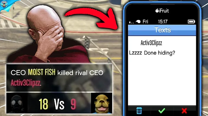 Salty griefers FAIL to beat me on GTA Online!