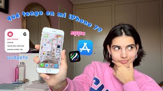 TODAS las APPS de MI IPHONE 7 en 2023???!! todos los atajos y widgets