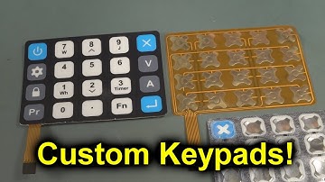 EEVblog #1282 - Design Your Own Membrane Keypad! (µSupply Part 20)