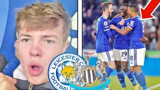 SCENES AS LEICESTER SMASH NEWCASTLE! Patson Daka Scores! Leicester 4-0 Newcastle Matchday Vlog!