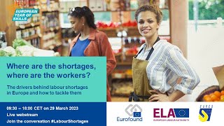 Where are the shortages, where are the workers? #LabourShortages event 29 March 2023