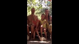 Италианско семейство, живяло с години с децата си в изоставена постройка в гората #nakafe