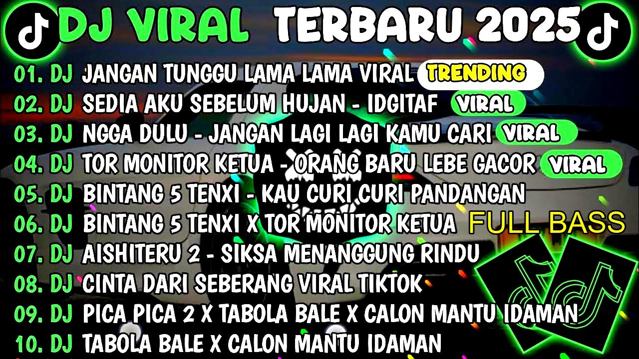 DJ TIKTOK TERBARU 2026🎵DJ JANGAN TUNGGU LAMA LAMA🎵DJ IDGITAF - SEDIA AKU SEBELUM HUJAN