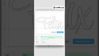 Connected Text #shorts  #design #lasercutting