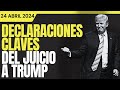 Se llama democracia: ¿Qué secretos saldrán a la luz en el juicio a Trump?