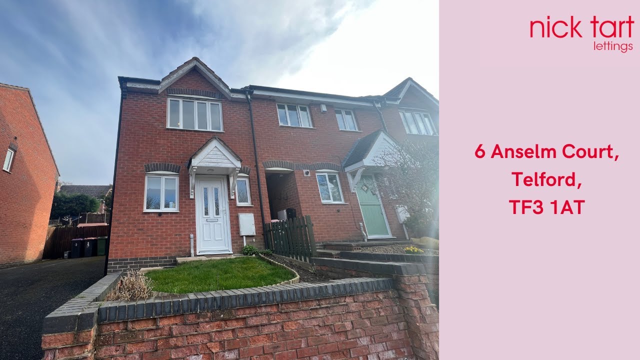 2 Bedroom EndTerrace House to Rent in Aqueduct 6 Anselm Court, TF3 1AT YouTube