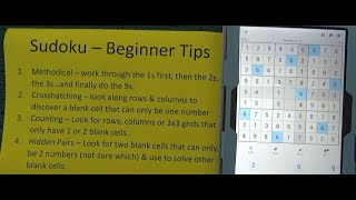 How to Win at Sudoku - Beginner Tips, Tricks & Strategies - Step by Step Instructions - Tutorial screenshot 4