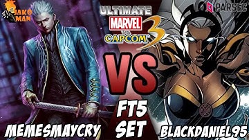 UMVC3 Parsec FT5 Set - MemesMayCry VS BlackDaniel95