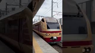 E653系国鉄色長町駅通過【新幹線救済臨時快速】