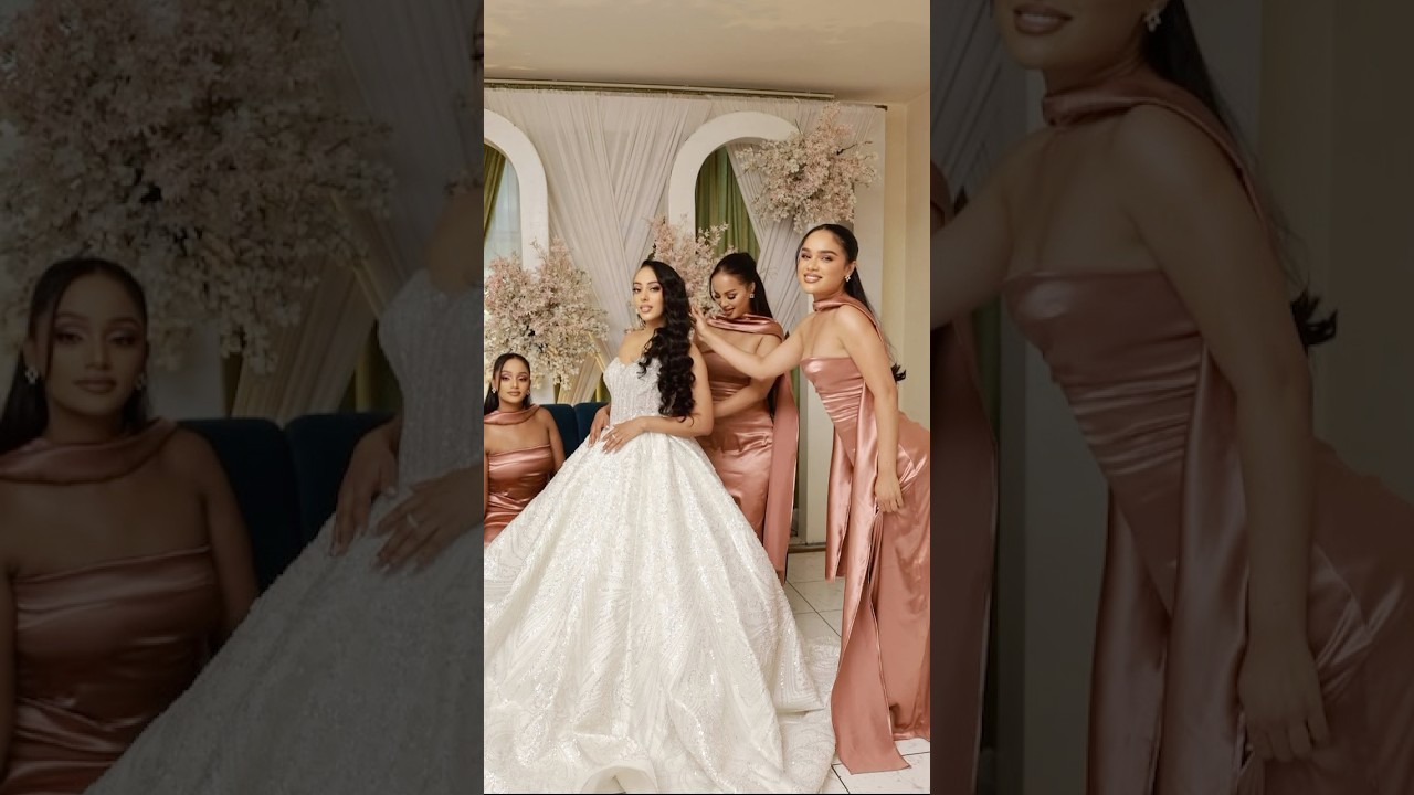 ሚዜዎቹ ሰርጉን አደመቁላት 