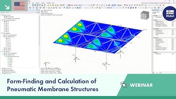 Form-Finding and Calculation of Pneumatic Membrane Structures in RFEM 6