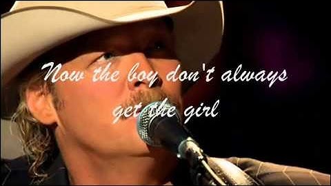 Alan Jackson   -   Here In the Real World  ( audio - lyrics )