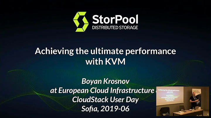 Achieving the Ultimate Performance with KVM