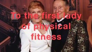 Elaine LaLanne The First Lady of Physical Fitness.