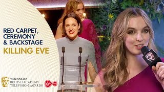 Killing Eve Cast and Crew at the BAFTA TV Awards 2019