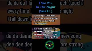 I See You In The Night (A.I. Song - Suno A.I.) #aisongs