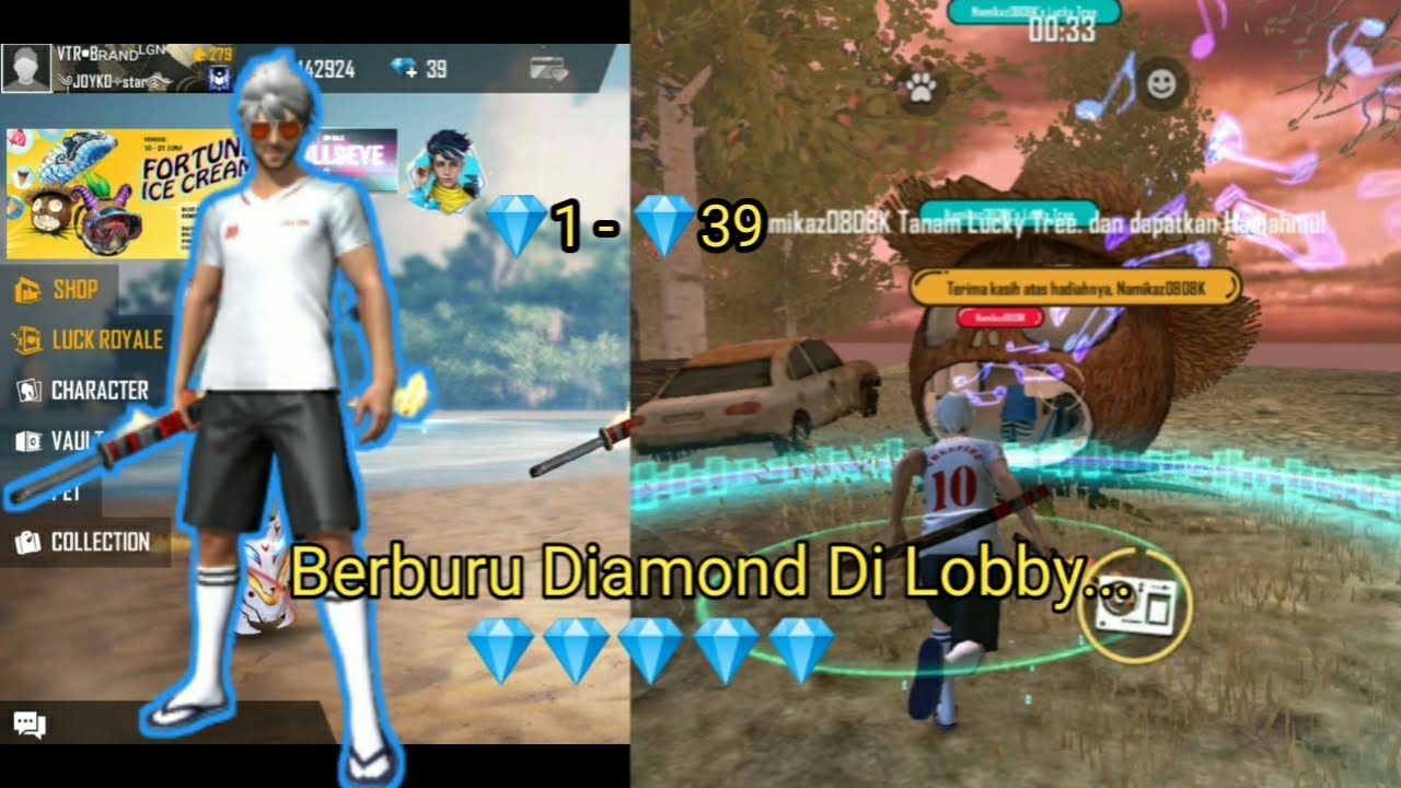 Cara Mendapatkan Diamond Free Fire Gratis !!! -Garena Free ...