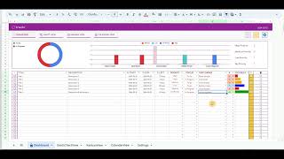 Task Tracker Google Sheets Template