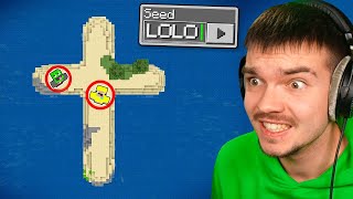 TESTUJĘ z LOLO NAJSTRASZNIEJSZE SEEDY z MINECRAFT! ☠️