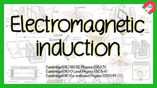 Electromagnetic induction for IGCSE Physics, GCE O level Physics
