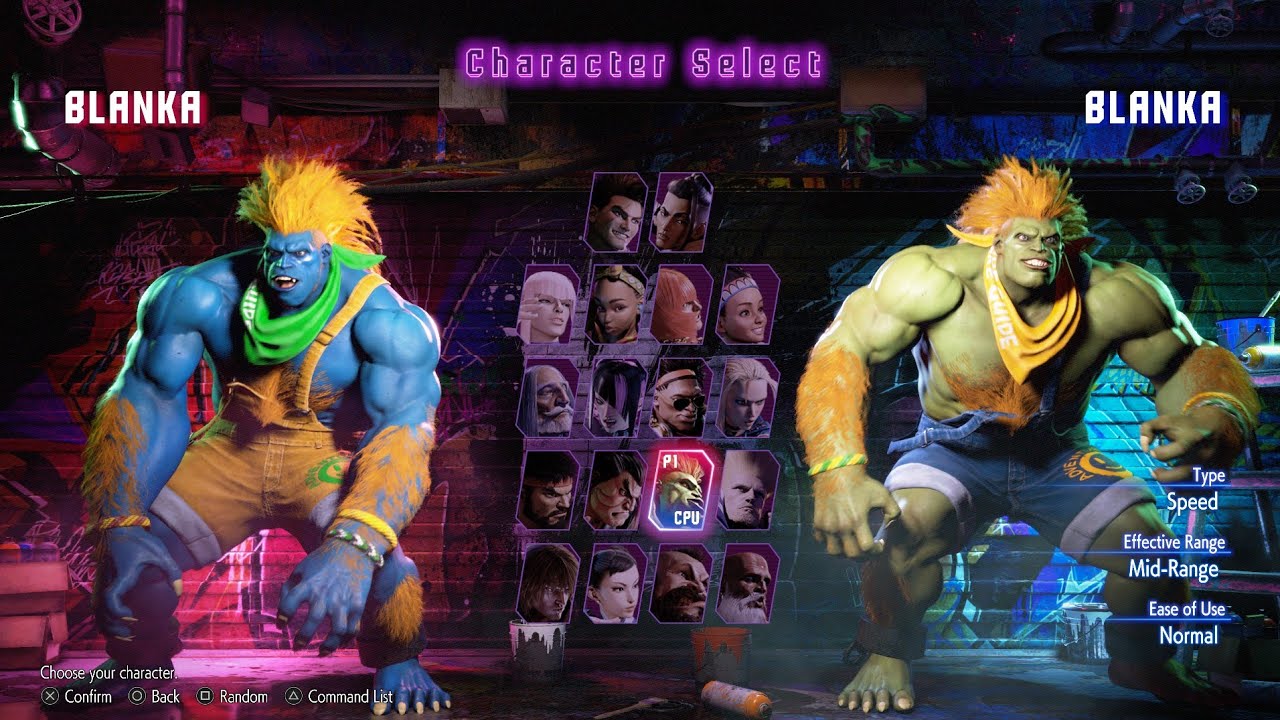 How to play Blanka in Street Fighter V - Moves Guide