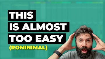 Rominimal Sound Design Secrets: Quickly Creating complex sounding transitions from almost ANY Sound!