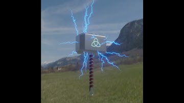 Mjolnir Lightning Animation in Blender