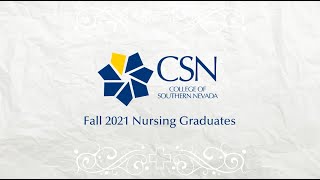 Fall 2021 CSN Nurse Pinning Montage