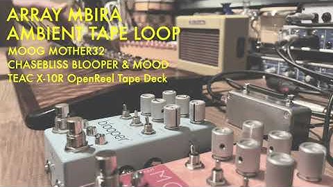 Ambient Looping [ Array Mbira / MOOG Mother32 / Improvisation ]