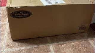 Taking down the old light fixture and putting up the harbor breeze sail stream ceiling fan