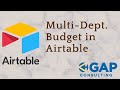 Build a Corporate Expense Budget in Airtable