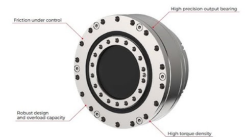 Redutor cicloidal zero backlash